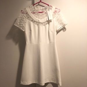 Sandro White Dress